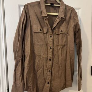 Patagonia Brown Button Down Shirt